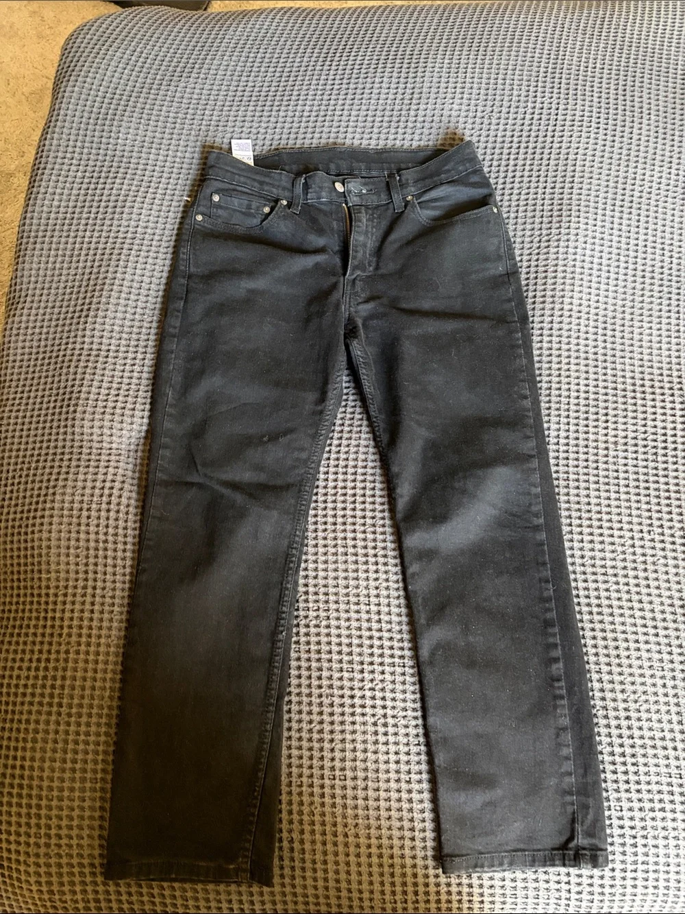 Levi's Men's 514 Black Slim Straight Jeans 32X29